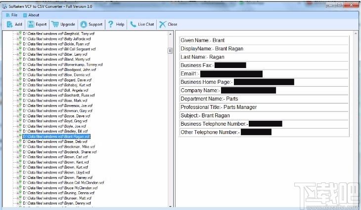 Softaken VCF to CSV Converter下载,VCF转CSV转换器